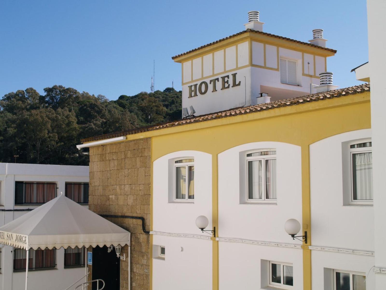 Hotel San Jorge Alcalá de los Gazules Buitenkant foto